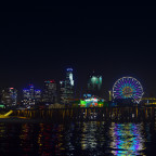 Hintergrundcontest: Pier at night